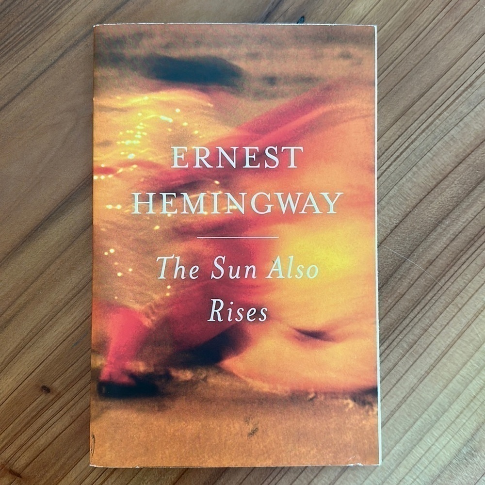 ERNEST Hemingway, The Sun Also Rises Book